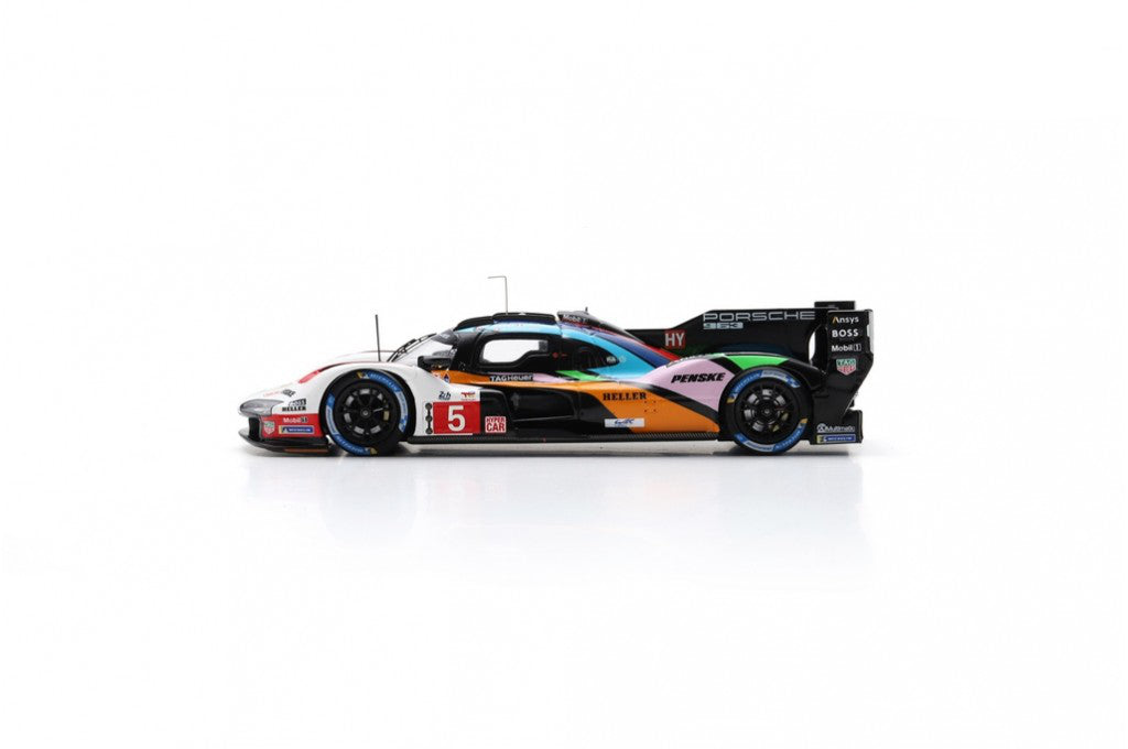 1:43 Porsche 963 No.5 PORSCHE PENSKE MOTORSPORT Le Mans 24H 2023 Diecast Model Car - D. Cameron, M. Christensen, F. Makowiecki - Collectible Racing Car for Display & Gift Giving