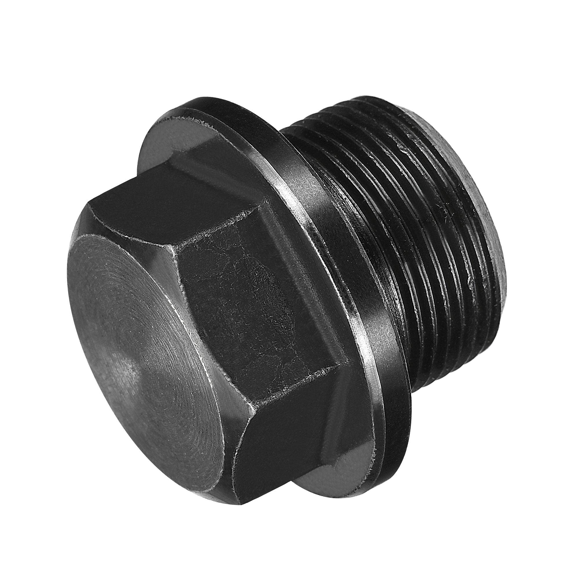 uxcell M16x1.5 Male Thread Carbon Steel Hex Head Socket Pipe Fitting Plug - 4PCS Set for Terminating Pipe Ends | Ideal for Plumbing, Hydraulic Systems & Industrial Applications