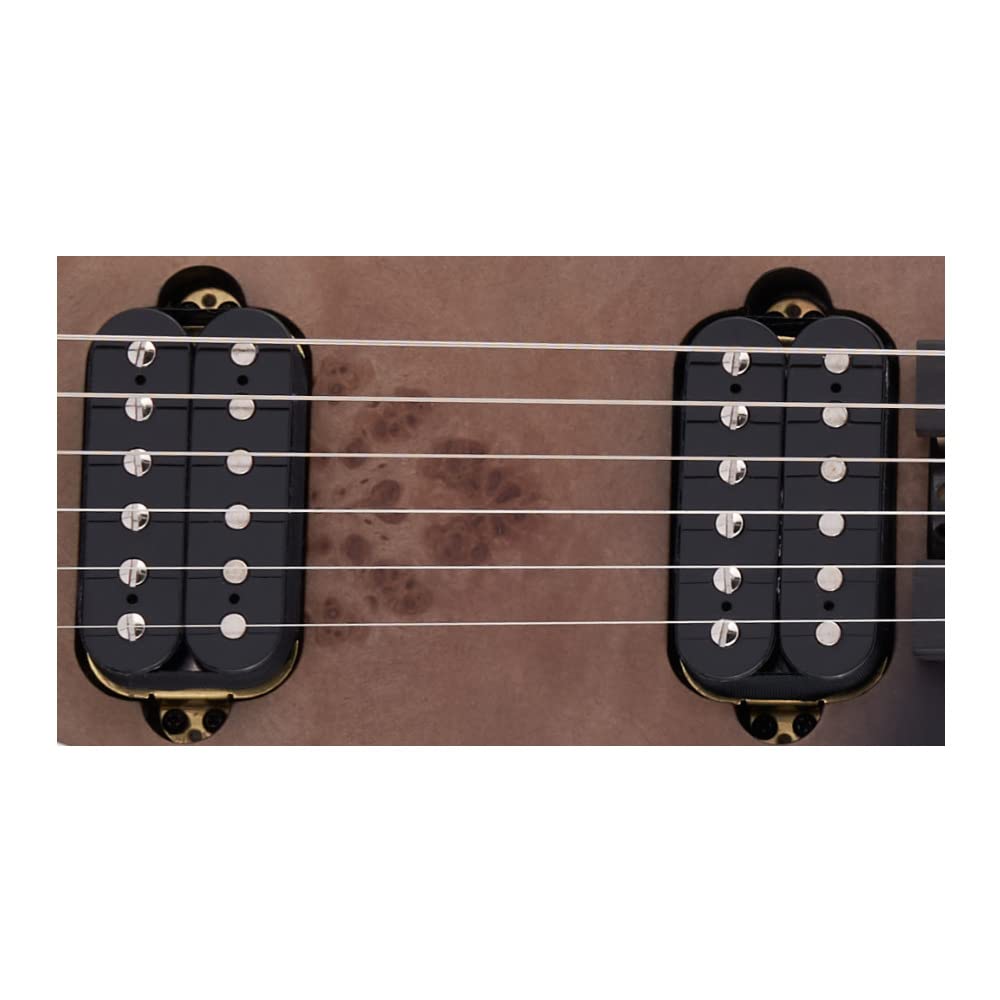 EVH 5150 Series Deluxe Poplar Burl Electric Guitar - Black Burst Finish | Professional Rock & Metal Performance Guitar for Stage & Studio