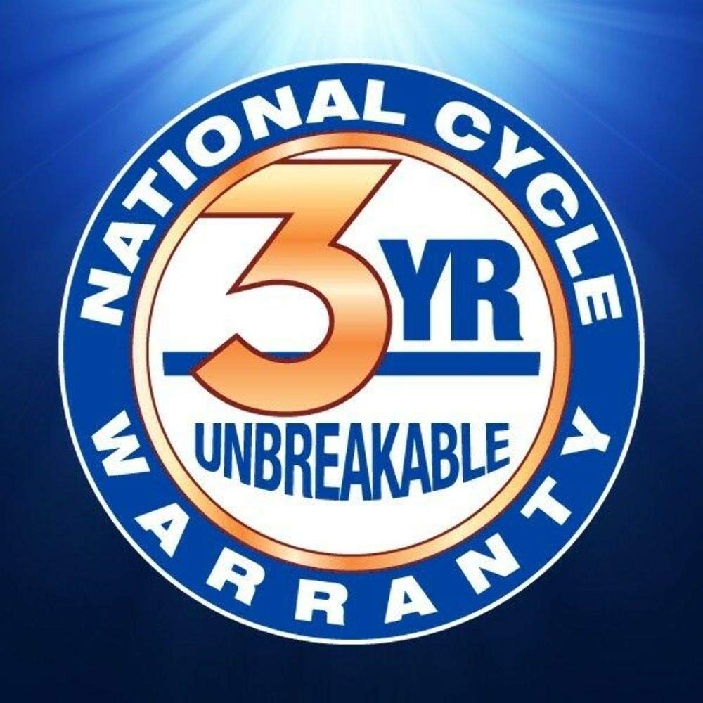 National Cycle Tall VStream Windshield N28209 - Motorcycle Windshield for Harley, Honda & More - Perfect for Touring & Long Rides