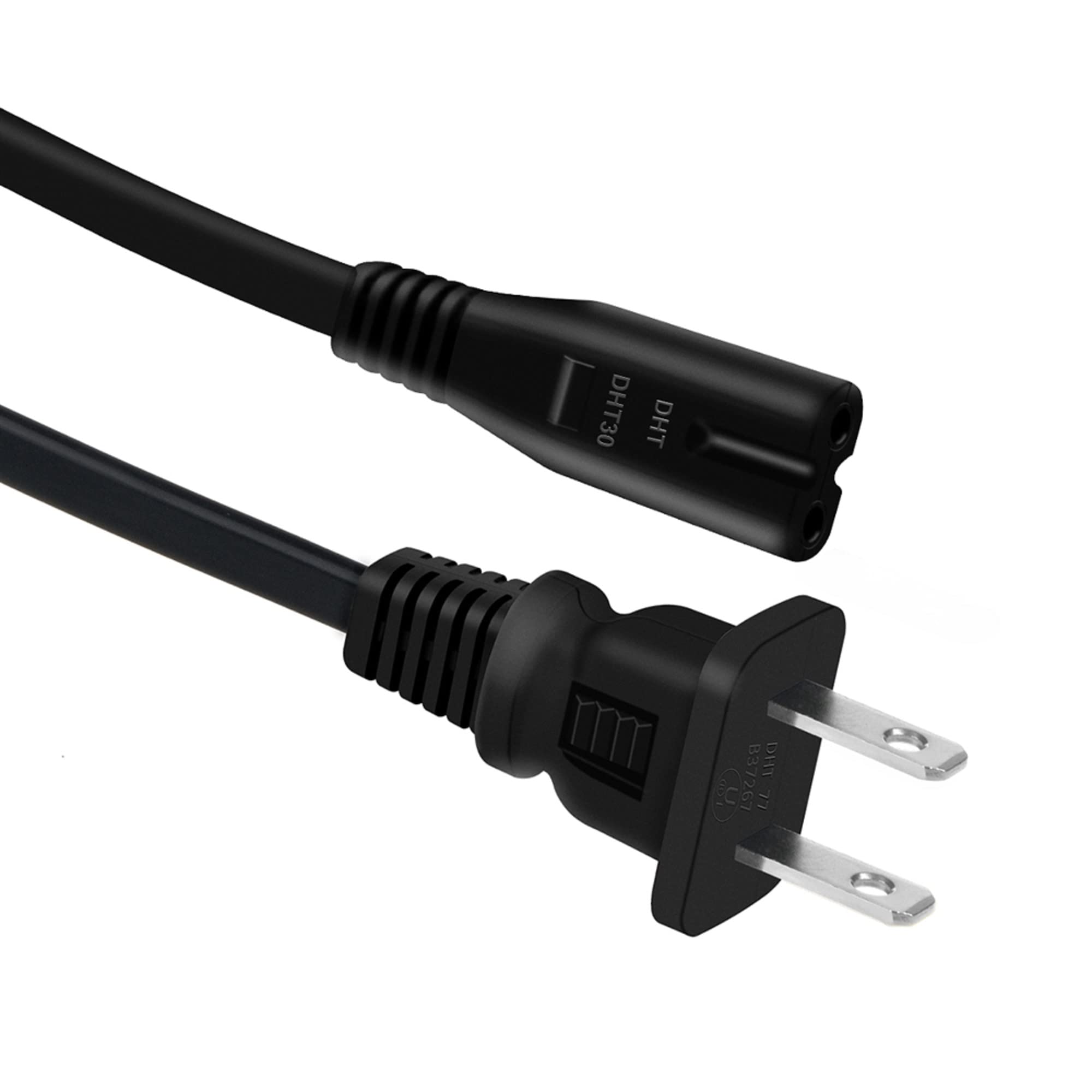 6ft/1.8m AC Power Cord Replacement for HP Deskjet 3520 3520v Photosmart 6525 Printer - Compatible with Wireless All-in-One Photo Printers - Perfect for Home Office Printing & Scanning