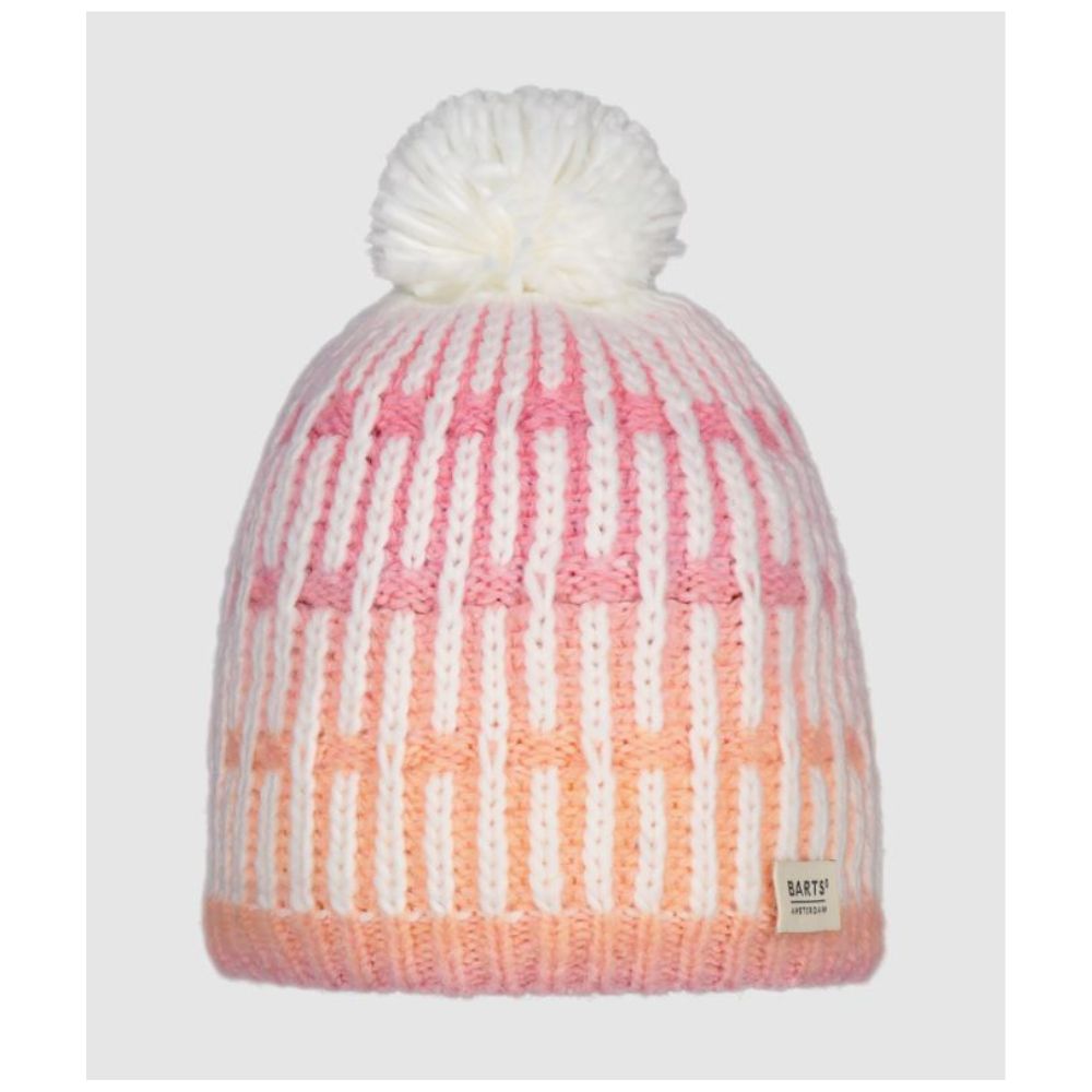 Barts Poppsy Beanie Hat - Soft Pink Knitted Winter Beanie for Women & Men (53cm) - Cozy Cold Weather Accessory for Skiing, Snowboarding & Outdoor Activities