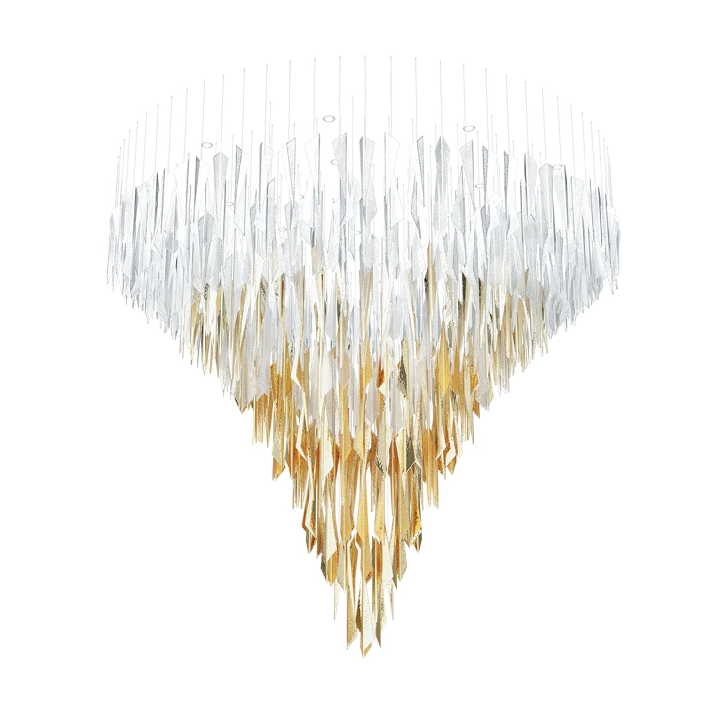 Elegant Breeze Chandelier - Modern Crystal Ceiling Light Fixture for Dining Room & Bedroom | Perfect for Home Decor & Romantic Ambiance