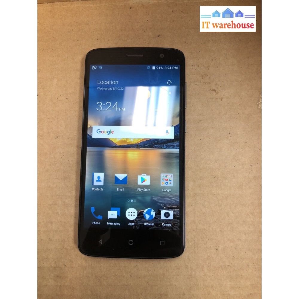 Unlocked ZTE Z971 16GB Smartphone - New Blade Spark GSM Global Phone for AT&T | Perfect for Travel, Business & Everyday Use