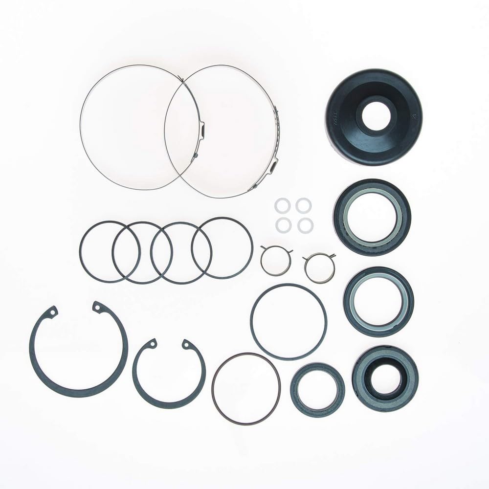 Edelmann 8980 Power Steering Rack and Pinion Seal Kit - Complete Replacement Set for Smooth Steering | Perfect for Ford, Chevy, Dodge Vehicles | DIY Car Repair & Maintenance Solution