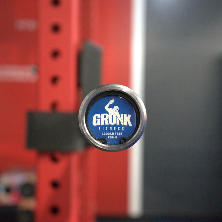 Gronk Fitness Athlete Barbell - 1200lb Capacity Weight Lifting Bar for CrossFit, Powerlifting & Home Gym Workouts