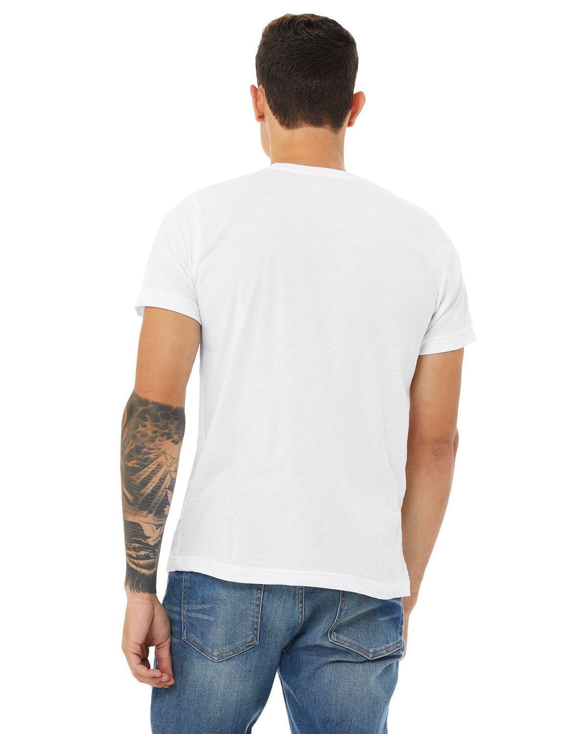 Bella + Canvas 3650 Unisex Short Sleeve T-Shirt - Soft Poly-Cotton Blend Tee for Men & Women - Perfect for Casual Wear, Screen Printing, and Everyday Comfort