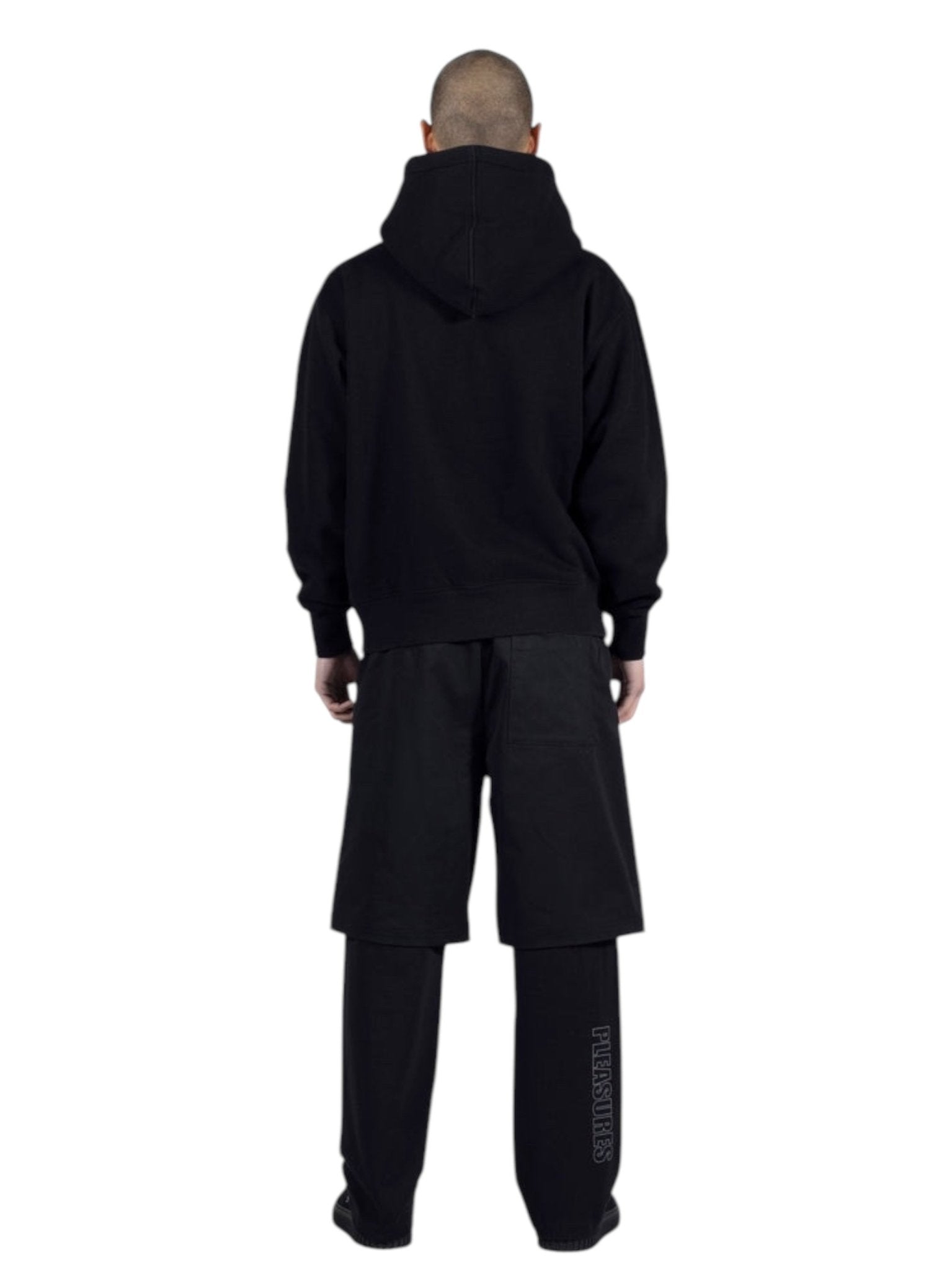 Pleasures Gargoyle Hoodie Black - Men's Gothic Streetwear Pullover for Urban Fashion & Night Outfits