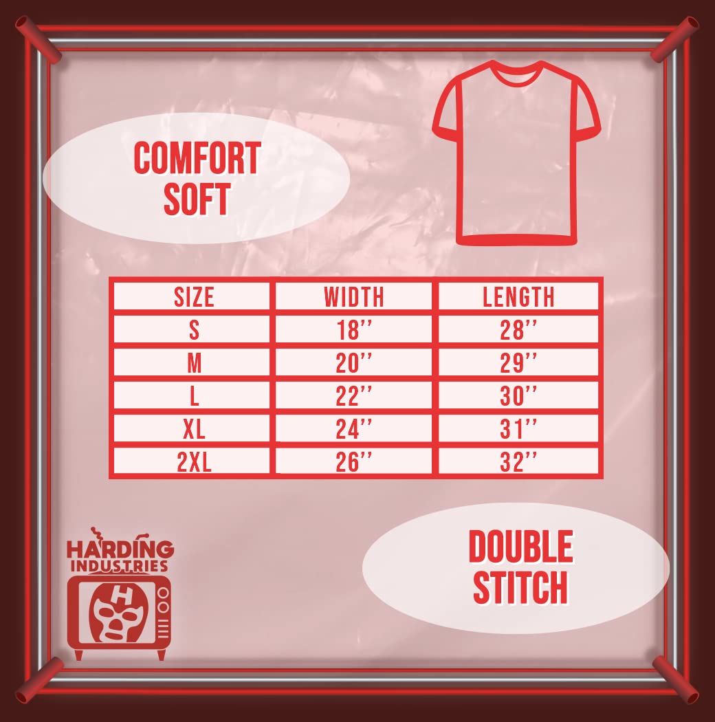 Harding Industries Chuck Wicks - Men's Soft Graphic T-Shirt PDI #PIDP545663 | Comfortable Casual Tee for Everyday Wear | Perfect for Streetwear, Outings & Relaxing