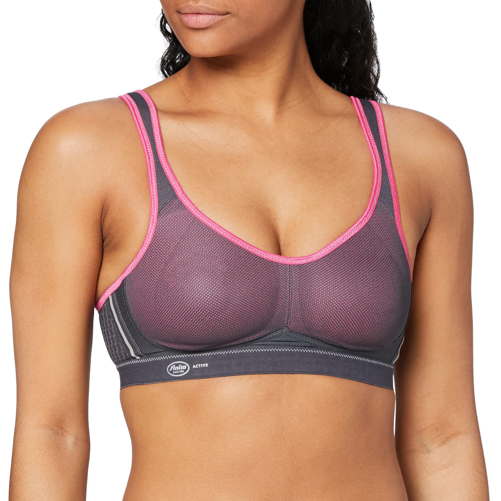 Anita Women's Air Control Sports Bra - High Support Workout Bra for Running, Yoga & Gym - Moisture Wicking & Breathable Activewear
