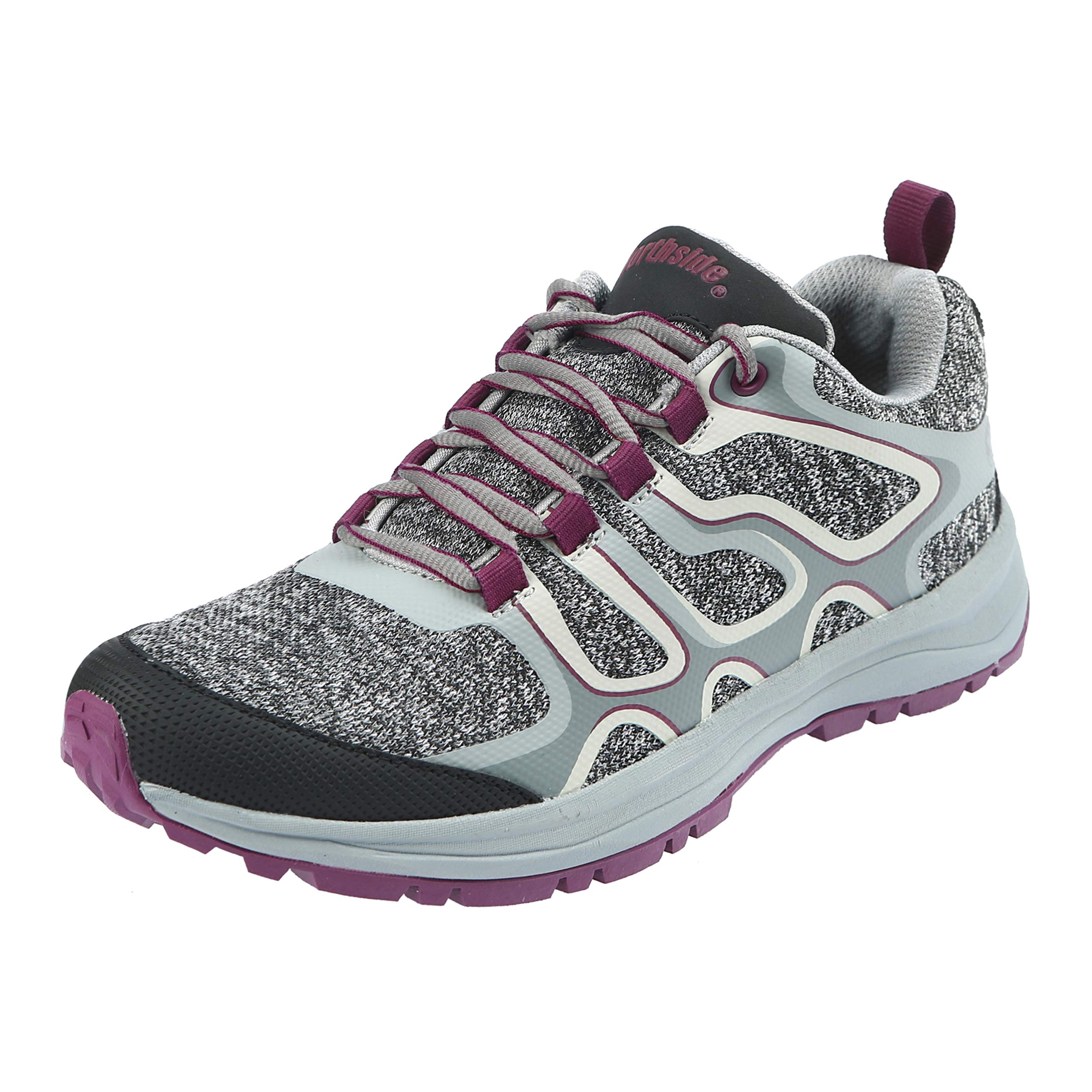 Northside Women's Trillium Waterproof Hiking Shoes - Lightweight Trail Running Shoes for Women with Comfortable Cushioning, Perfect for Outdoor Adventures & Mountain Trekking