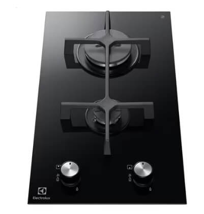 Electrolux EGC3320NOK 30cm Built-In Gas Hob with 2 Burners - LPG/PUB Compatible UltimateTaste 300 Series for Modern Kitchens & Cooking Enthusiasts