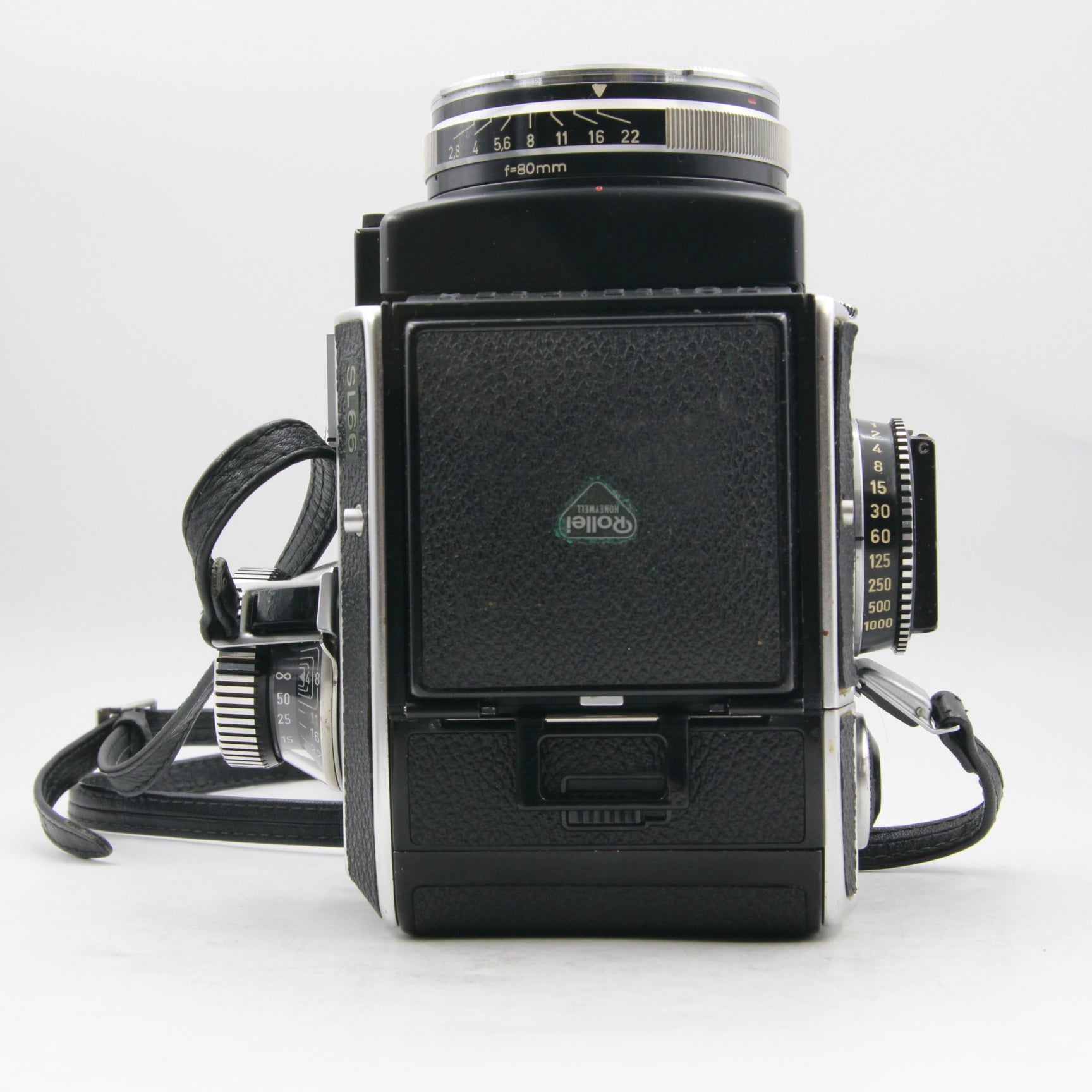 Vintage Rolliflex SL66 Camera with 80mm f2.8 Zeiss Planar Lens - Waist Level Viewfinder & 120/220 Film Back | Perfect for Film Photography Enthusiasts, Street Photography, and Vintage Camera Collectors