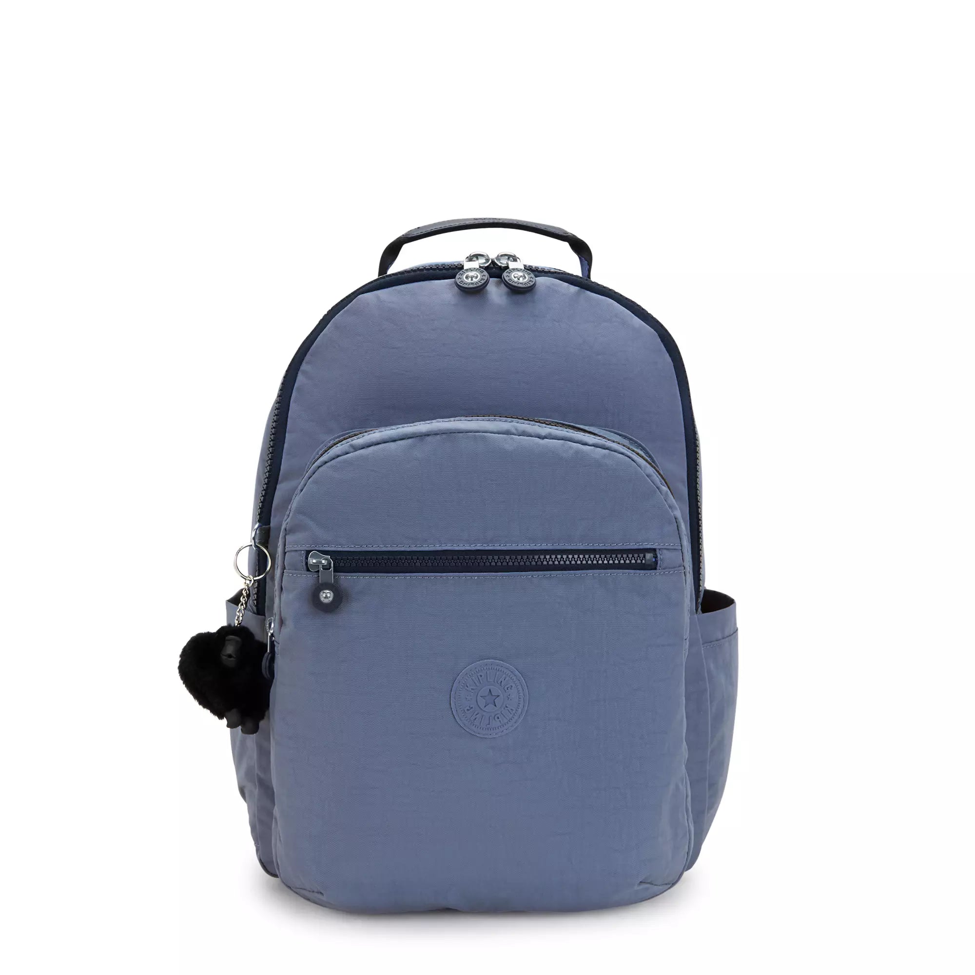 Kipling Seoul Large 15 Inch Laptop Backpack - Lightweight Water-Resistant Travel Backpack for Work & School (Blue Lover) | Perfect for Commuting, Business Trips & College Students