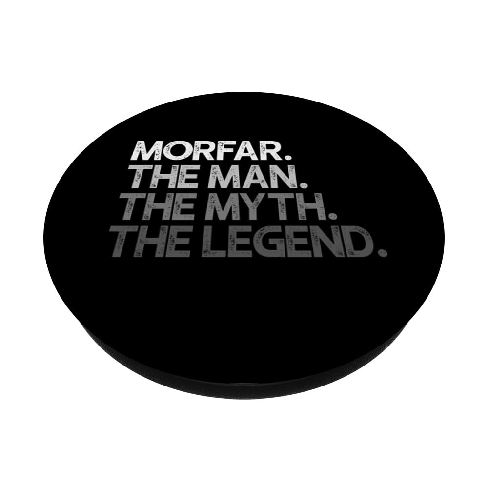 Morfar The Man Myth Legend PopSockets Adhesive PopGrip - Swappable Phone Grip & Stand for iPhone, Samsung & Smartphones - Perfect for Selfies, Gaming & Secure Phone Handling