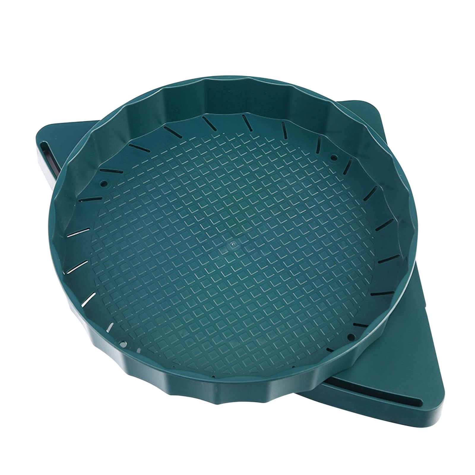 Wall-Mounted Rotating Storage Rack - Green Bathroom Organizer for Small Spaces
