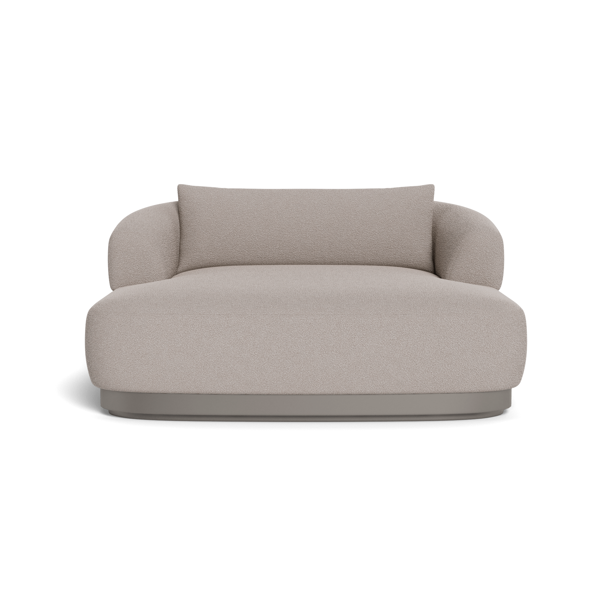 Amalfi Daybed - Modern Outdoor Patio Lounge Chair for Poolside, Garden, and Backyard Relaxation