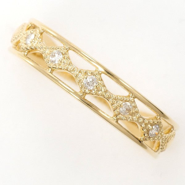 18K Yellow Gold Diamond Ring for Women - Elegant Solitaire Engagement & Wedding Band - Perfect for Proposals, Anniversaries, and Special Occasions