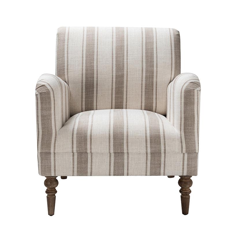 Quentin Upholstered Armchair - Modern Accent Chair for Living Room, Bedroom & Office - Comfortable Lounge Chair with Soft Fabric & Sturdy Wooden Legs