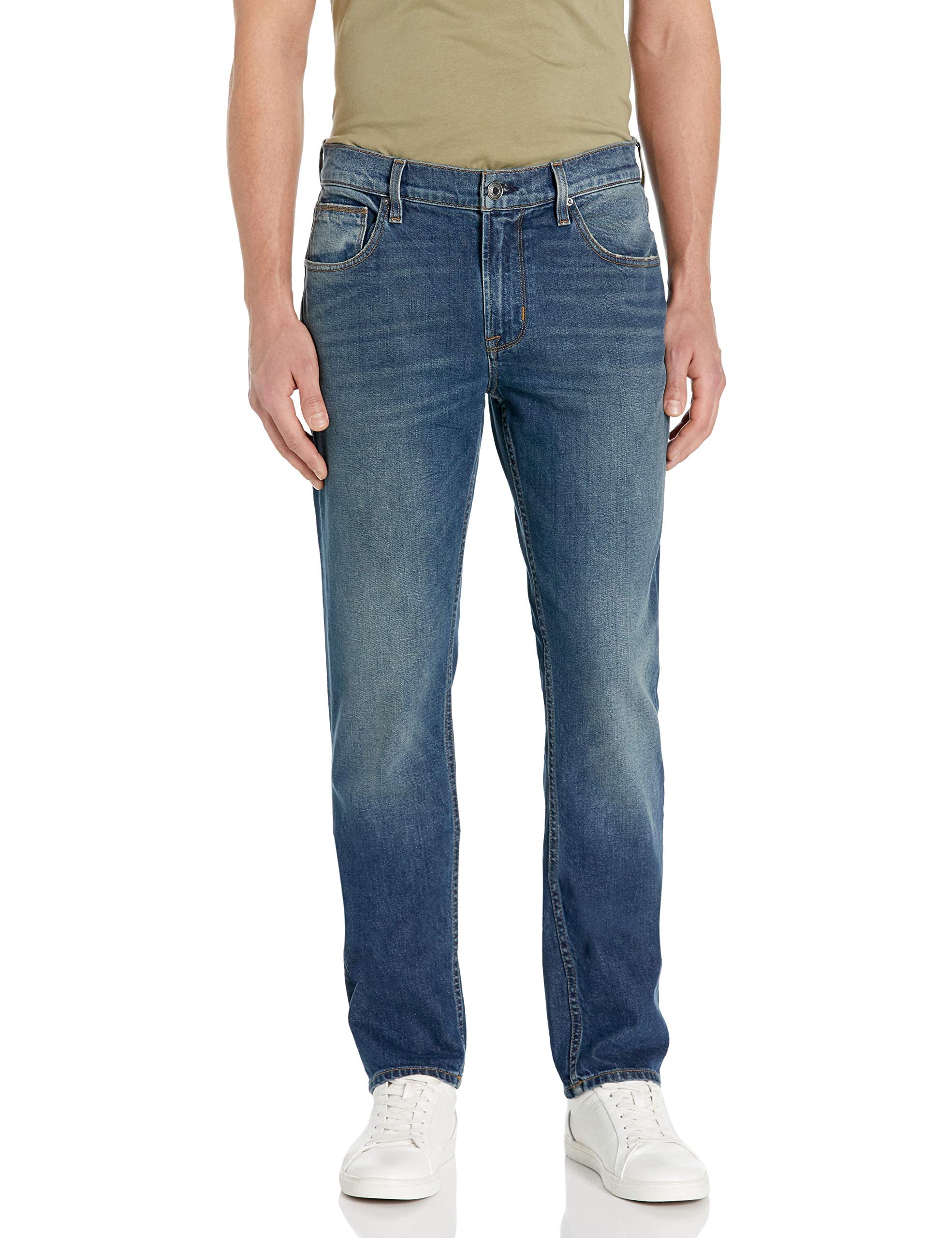 HUDSON Men's Byron Straight Leg Jean - Classic Denim Pants for Casual & Business Wear | Comfortable Slim Fit Stretch Jeans for Everyday Outfits