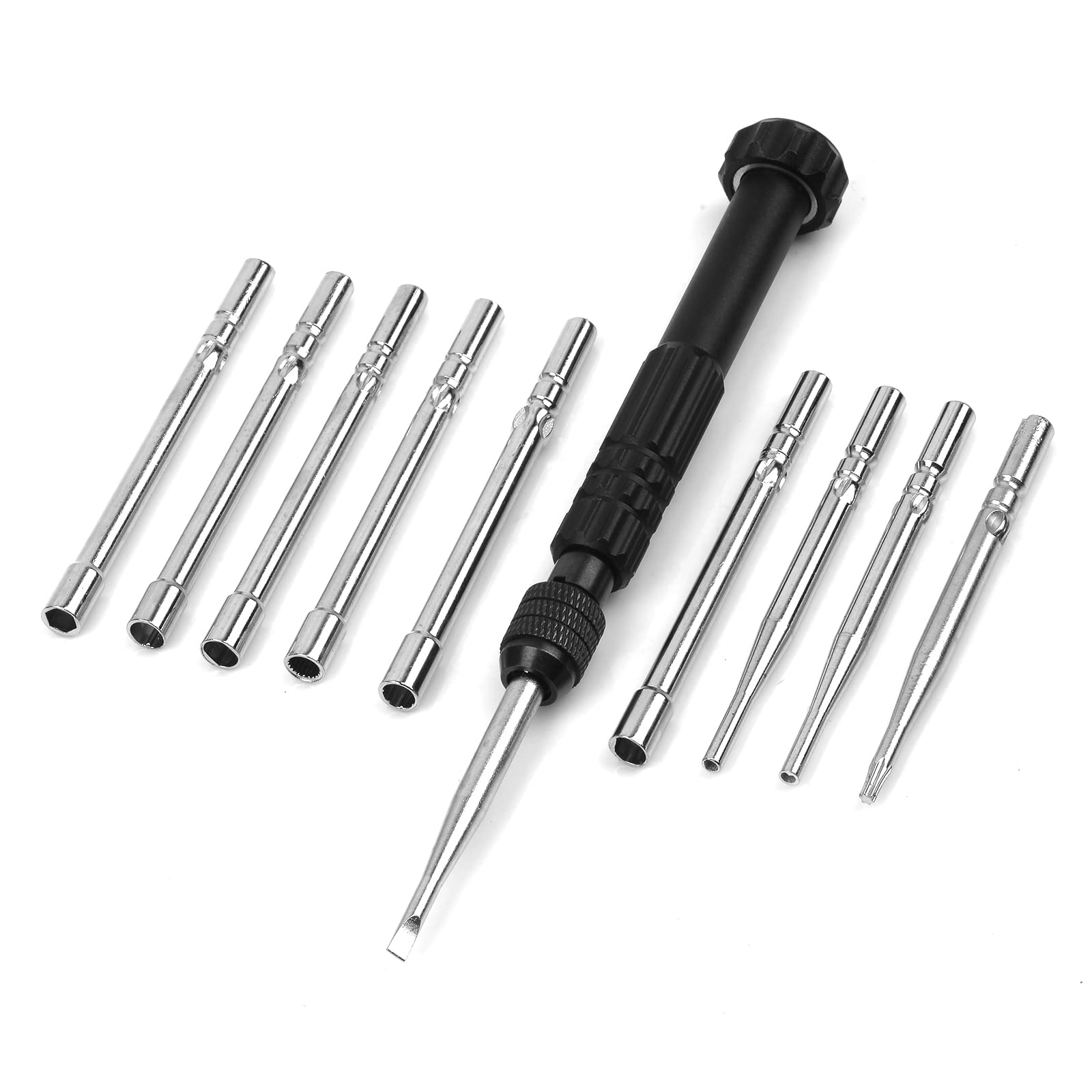10-Piece Carburetor Cleaning & Tune-Up Kit with Adjustment Screwdriver Tools for 2-Cycle Small Engine Carburetors - Perfect for Lawn Mowers, Chainsaws & Outdoor Power Equipment Maintenance