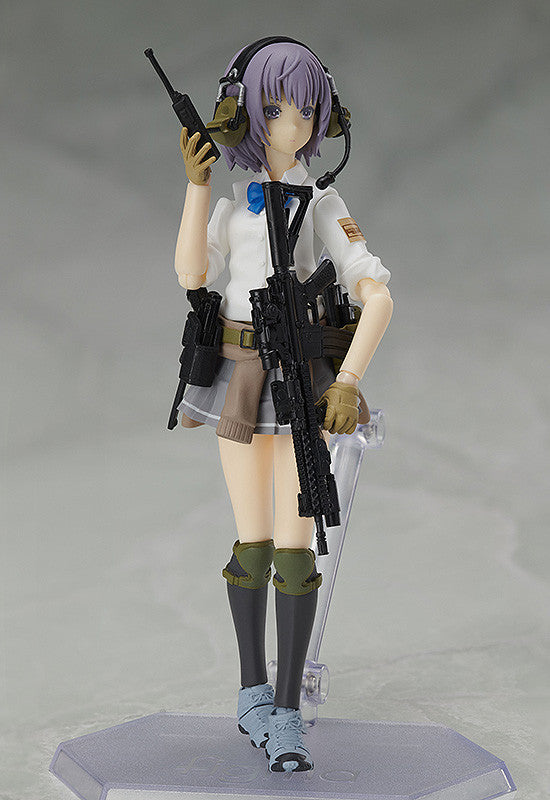 Figma #SP 117 Asato Miyo (Summer Uniform Ver.) Little Armory Action Figure - Anime Collectible Model for Display & Photography | Perfect for Anime Fans, Collectors & Gift Giving