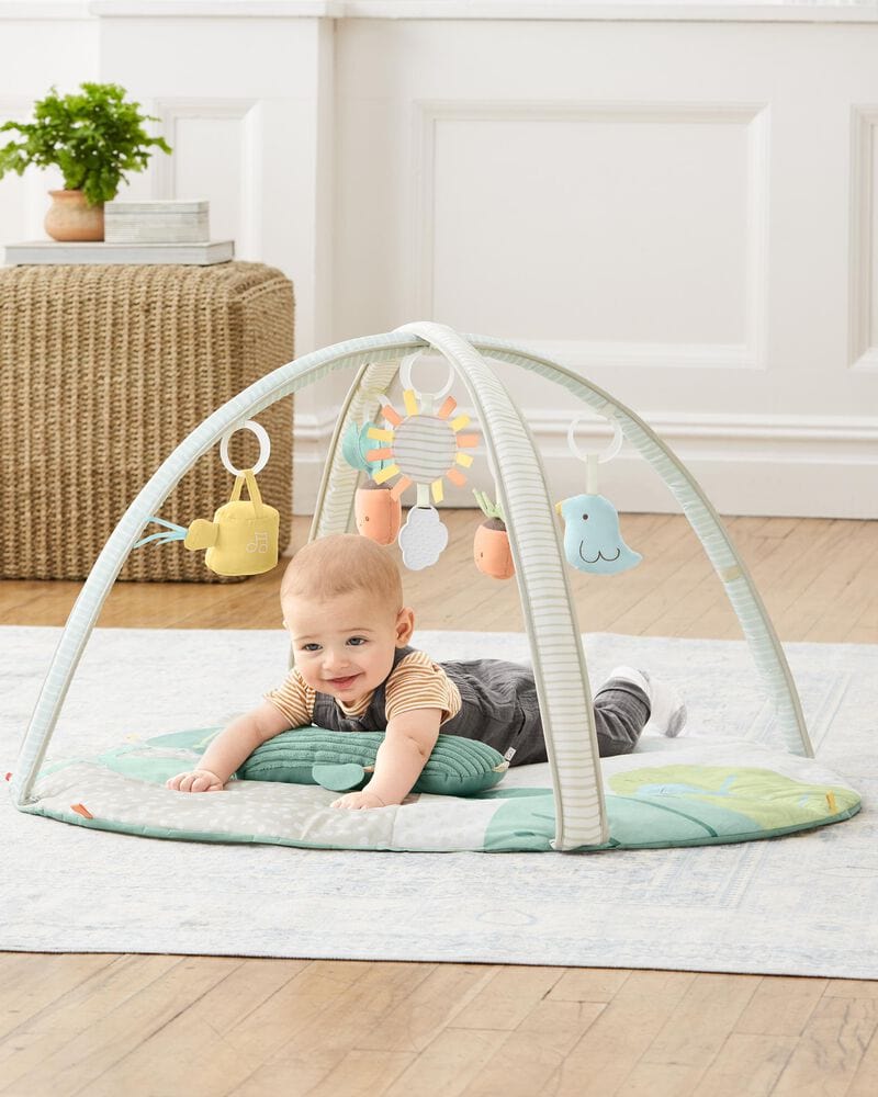 Skip Hop Activity Gym for Babies - Interactive Playmat with Toys & Music for Tummy Time & Sensory Development - Perfect for Newborns & Infants