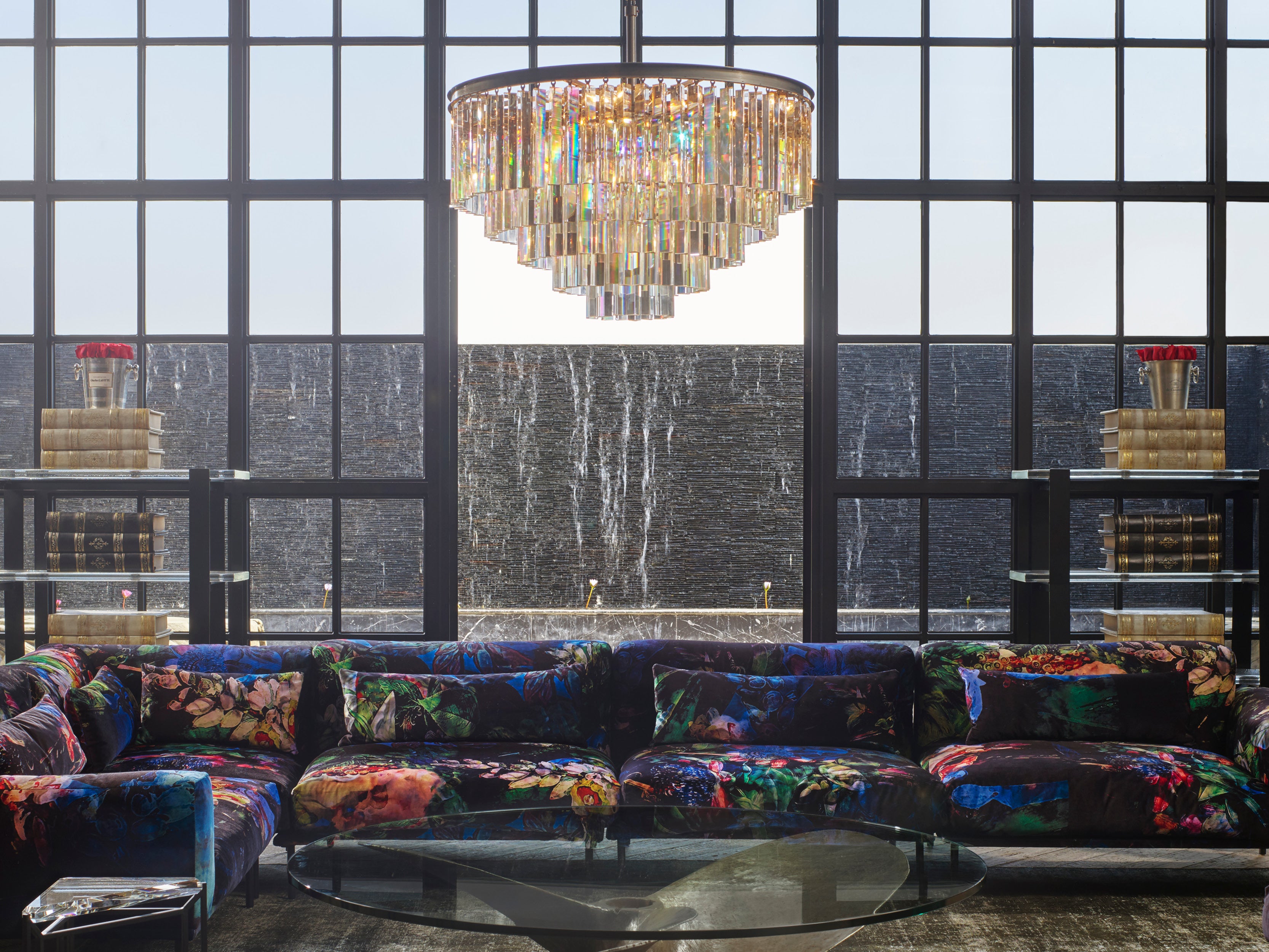 Modern Odeon Pendant Chandelier - Elegant Hanging Light Fixture for Dining Room, Kitchen Island & Bedroom Decor