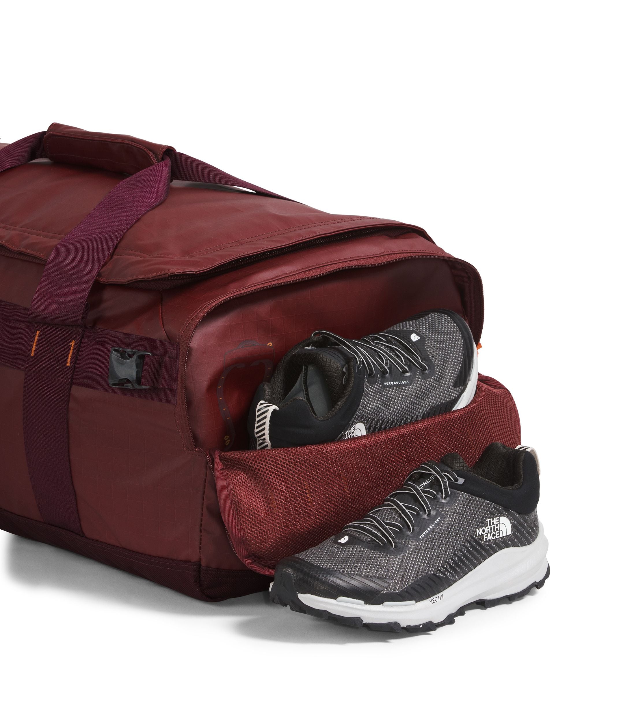 The North Face Base Camp Voyager Duffel 62L - Waterproof Travel Duffel Bag for Camping, Hiking & Outdoor Adventures - Durable Gear for Men & Women