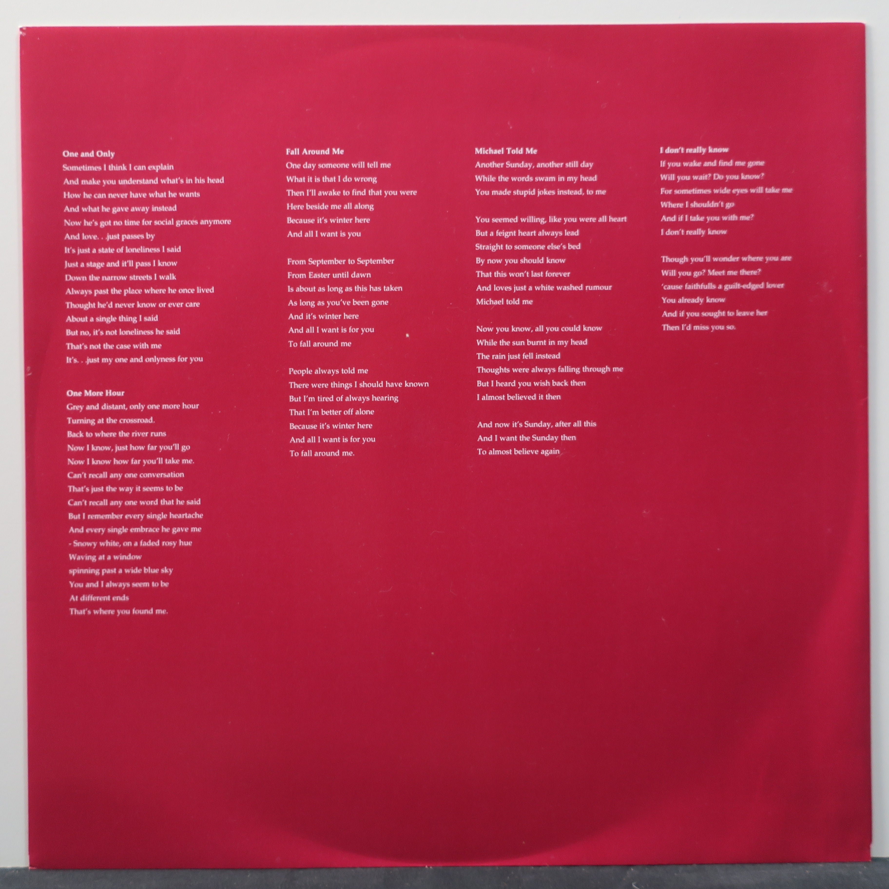 Killjoys 'Ruby' 1990 Oz Original Red Vinyl LP Record - Rare Collectible Music for Vinyl Enthusiasts & 90s Nostalgia Fans