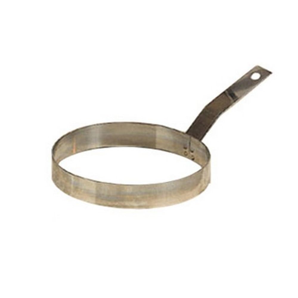 American Metalcraft ER487 Chrome-Plated 5-Inch Egg Ring - Perfect for Pancakes, Burgers & Breakfast Sandwiches - Durable Stainless Steel Cooking Tool for Restaurants & Home Kitchens