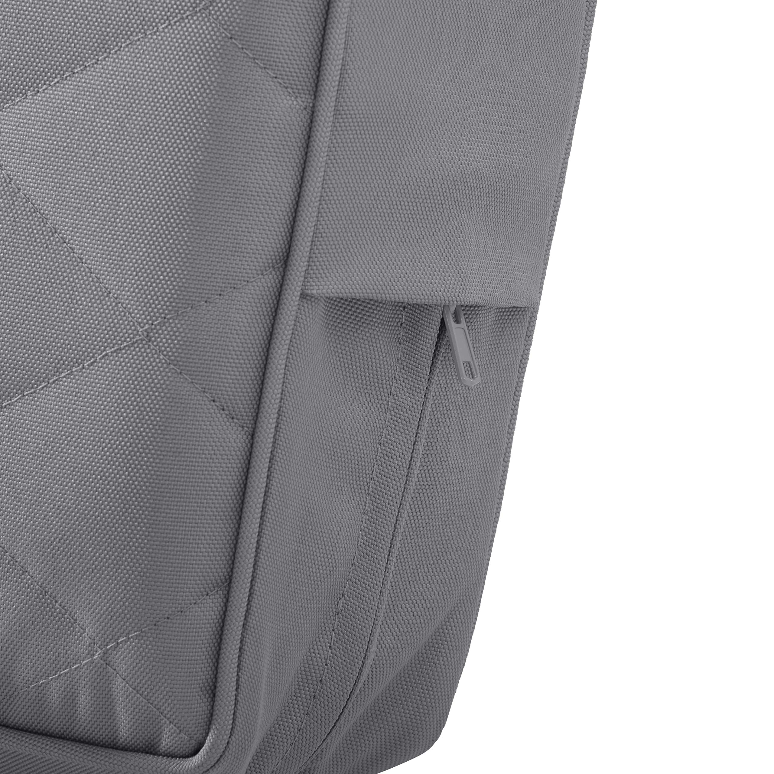 Classic Accessories Montlake 72x21 Quilted Grey Outdoor Chaise Lounge Cushion - FadeSafe, Water-Repellent, Durable Patio Furniture Cover for Poolside & Garden Relaxation