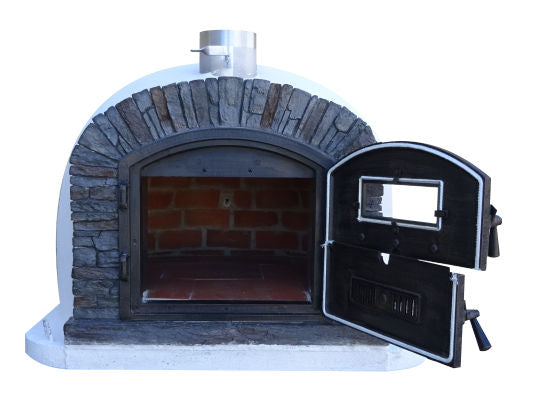 Premium VENTURA PRETO Wood Fired Pizza Oven - Best Selling Outdoor Pizza Maker for Backyard, Patio & Camping | Perfect for Home Chefs & Outdoor Cooking Enthusiasts