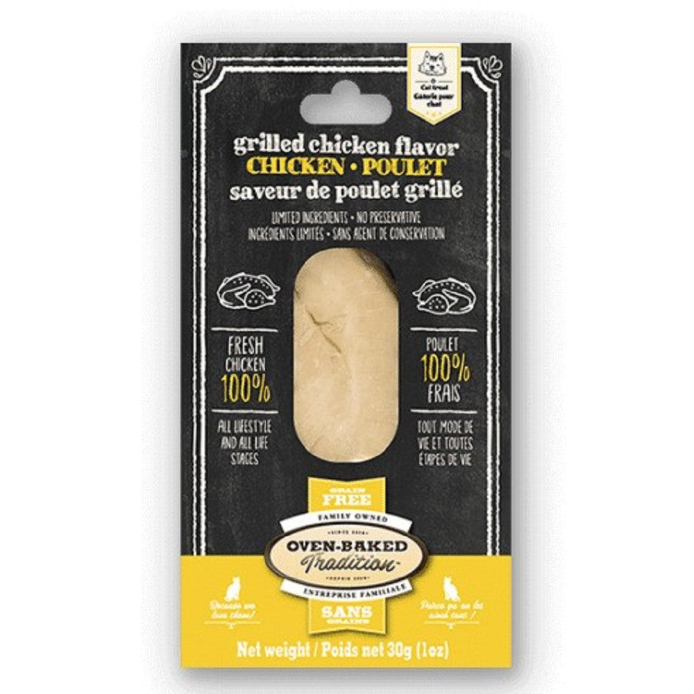 Premium Grilled Chicken Fillet Cat Treats - Grain-Free, High-Protein, Natural Ingredients for Healthy Cats - Perfect for Training, Rewards & Snacking