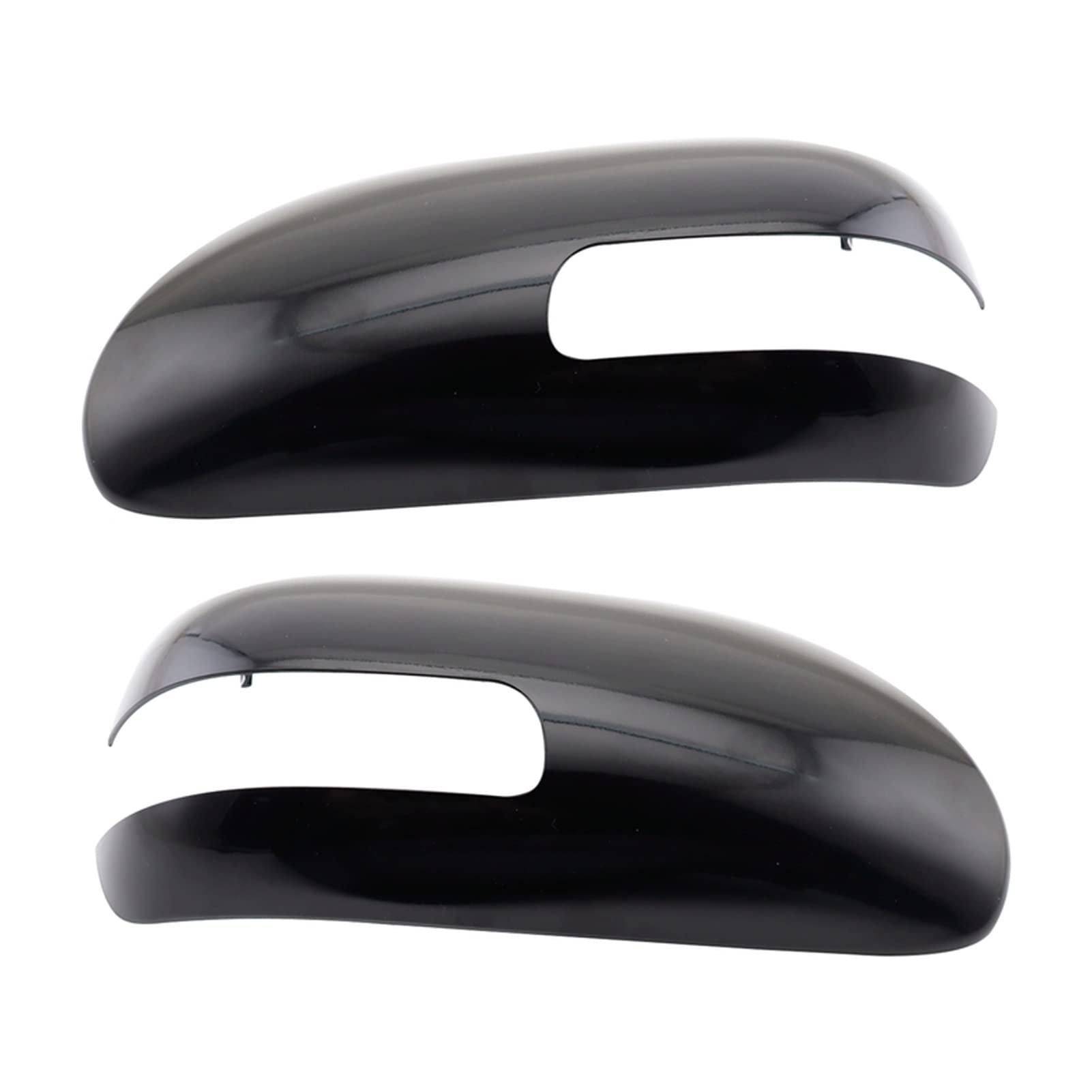 AWbowa Car Side Rearview Mirror Cover Cap for Toyota Camry 2006-2011 & Vios 2008-2013 - Bright Black Replacement Accessory - Perfect for Protection & Customization