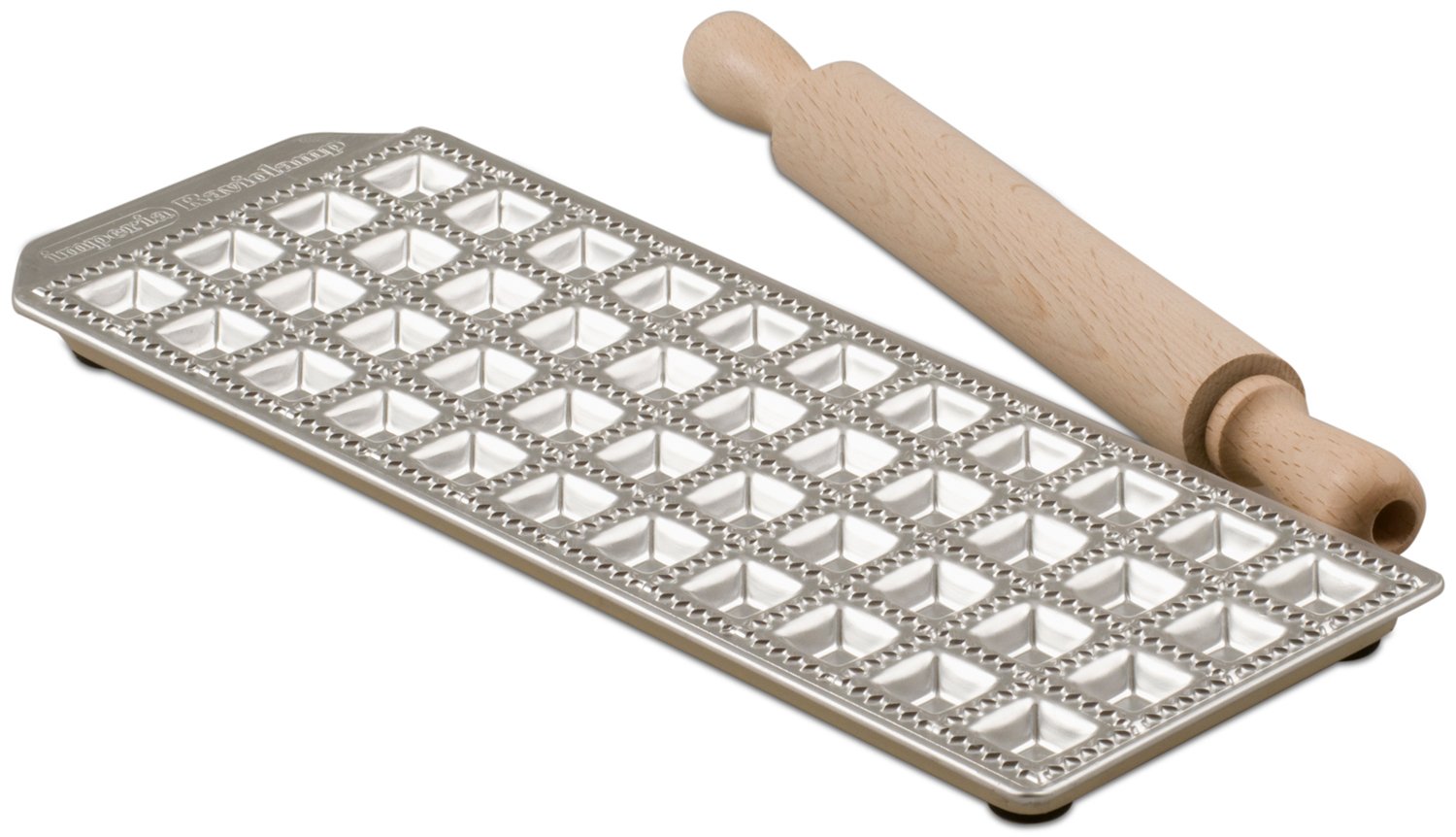 Imperia Mini Square Ravioli Maker - 44 x 1 Inch Cavities | Perfect for Homemade Pasta, Italian Cooking & Kitchen Gifts