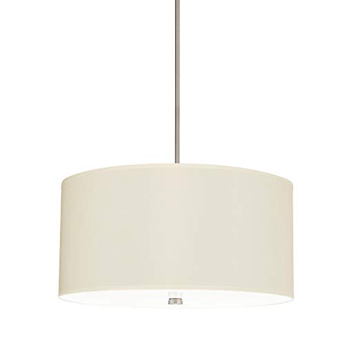 Sea Gull Lighting 65262-962 Dayna Shade 4-Light Modern Pendant Light Fixture in Brushed Nickel - Perfect for Kitchen Island, Dining Room & Entryway Lighting