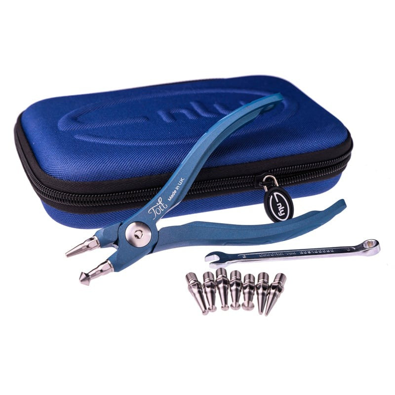Toit Tools Split Ring Pliers Kit - Professional Fishing Pliers with Wire Cutter & Split Ring Opener - Perfect for Fishing, Jewelry Making, and Keychain Repair (AL Series)