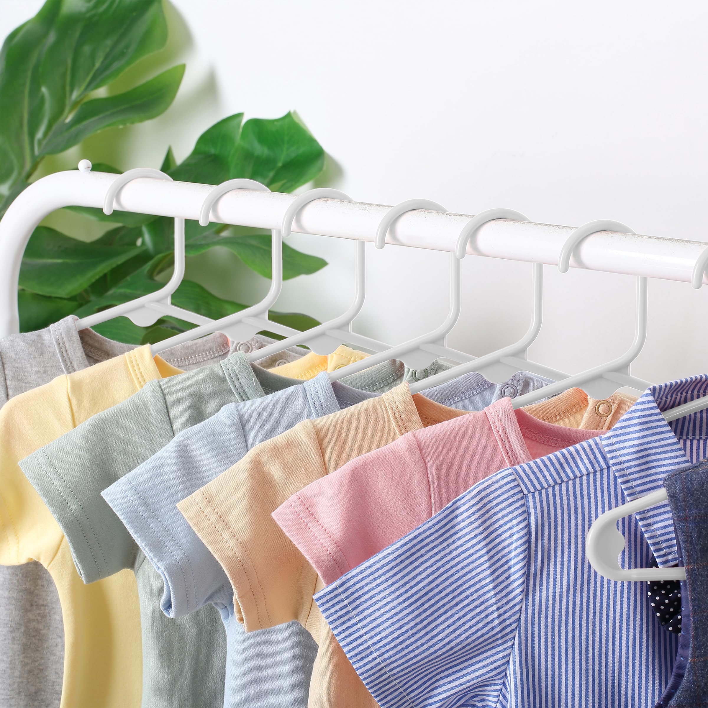 Mr. Pen Plastic Kids Hangers - 10 Pack, Small Size Closet Organizers for Toddler Clothes & Nursery Storage | Perfect for Baby Wardrobes, Children's Clothing Organization & Space-Saving Solutions
