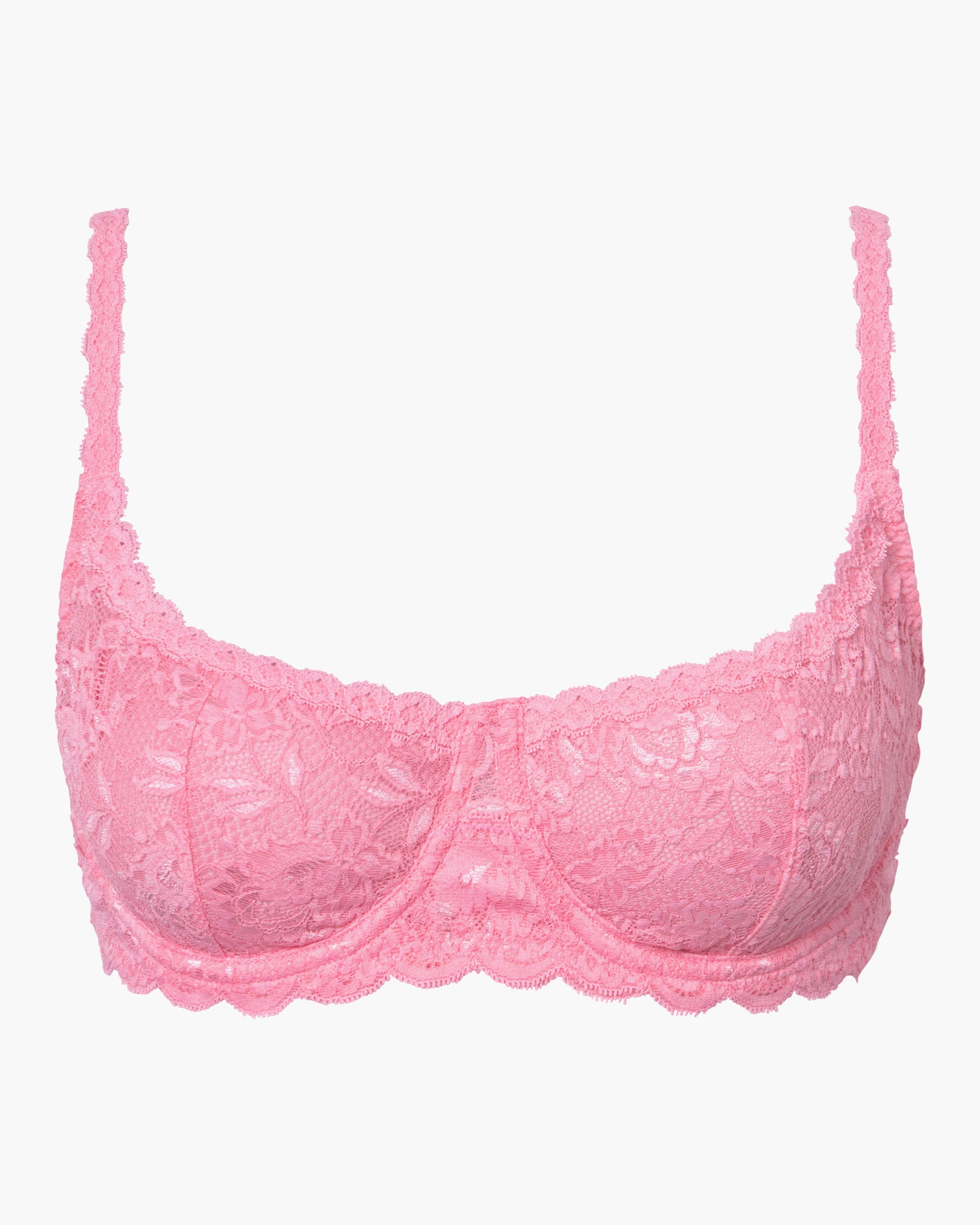 Never Say Never Balconette Bra Passiflora - Comfortable Lace Underwire Bra for Women - Perfect for Everyday Wear & Special Occasions