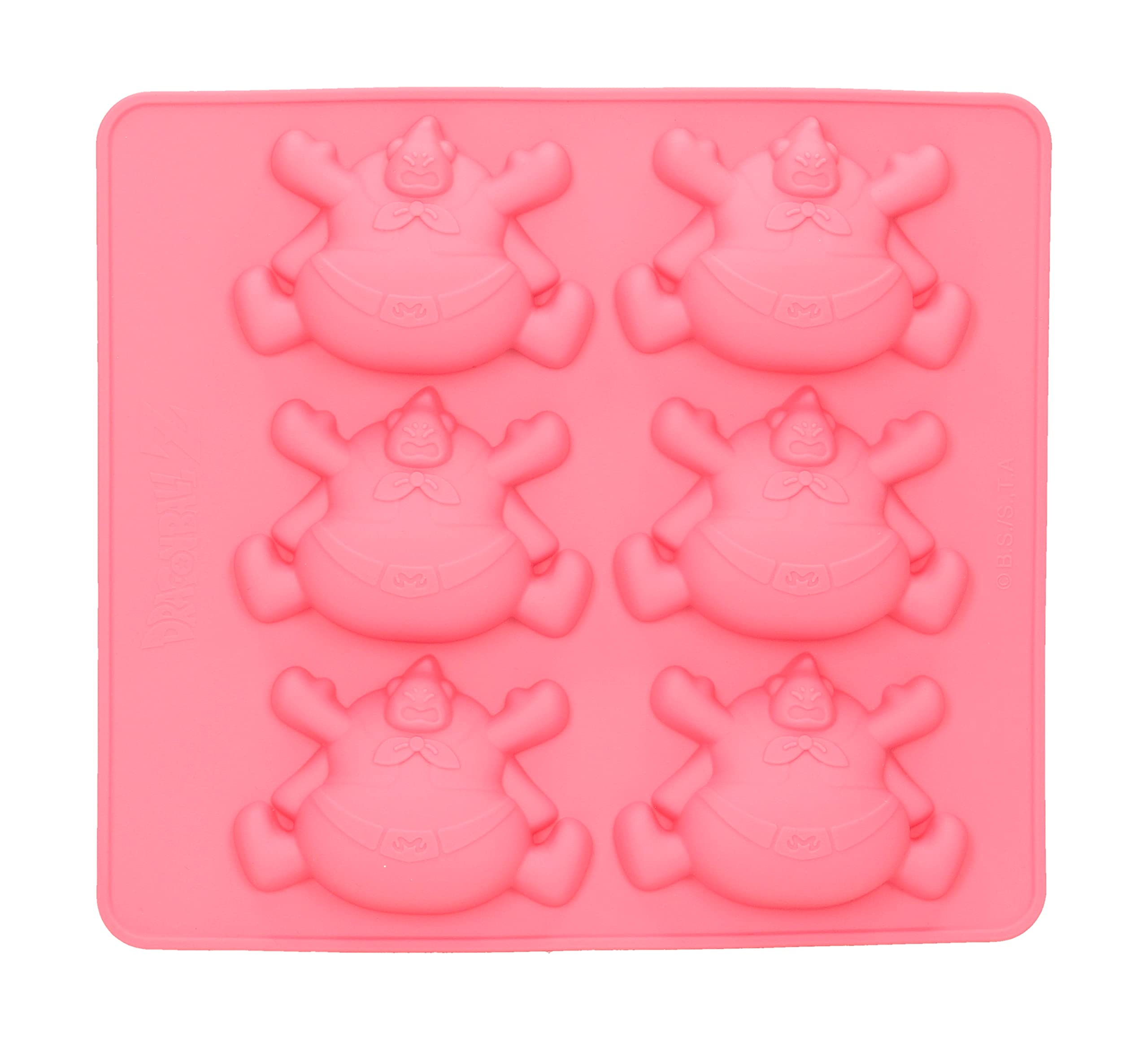 Dragon Ball Majin Buu Silicone Baking Mold - Official Anime Cake & Biscuit Tray for Cupcakes, Cookies, Pastry - Perfect for Birthday Parties, Anime Themed Events, and Dragon Ball Fans