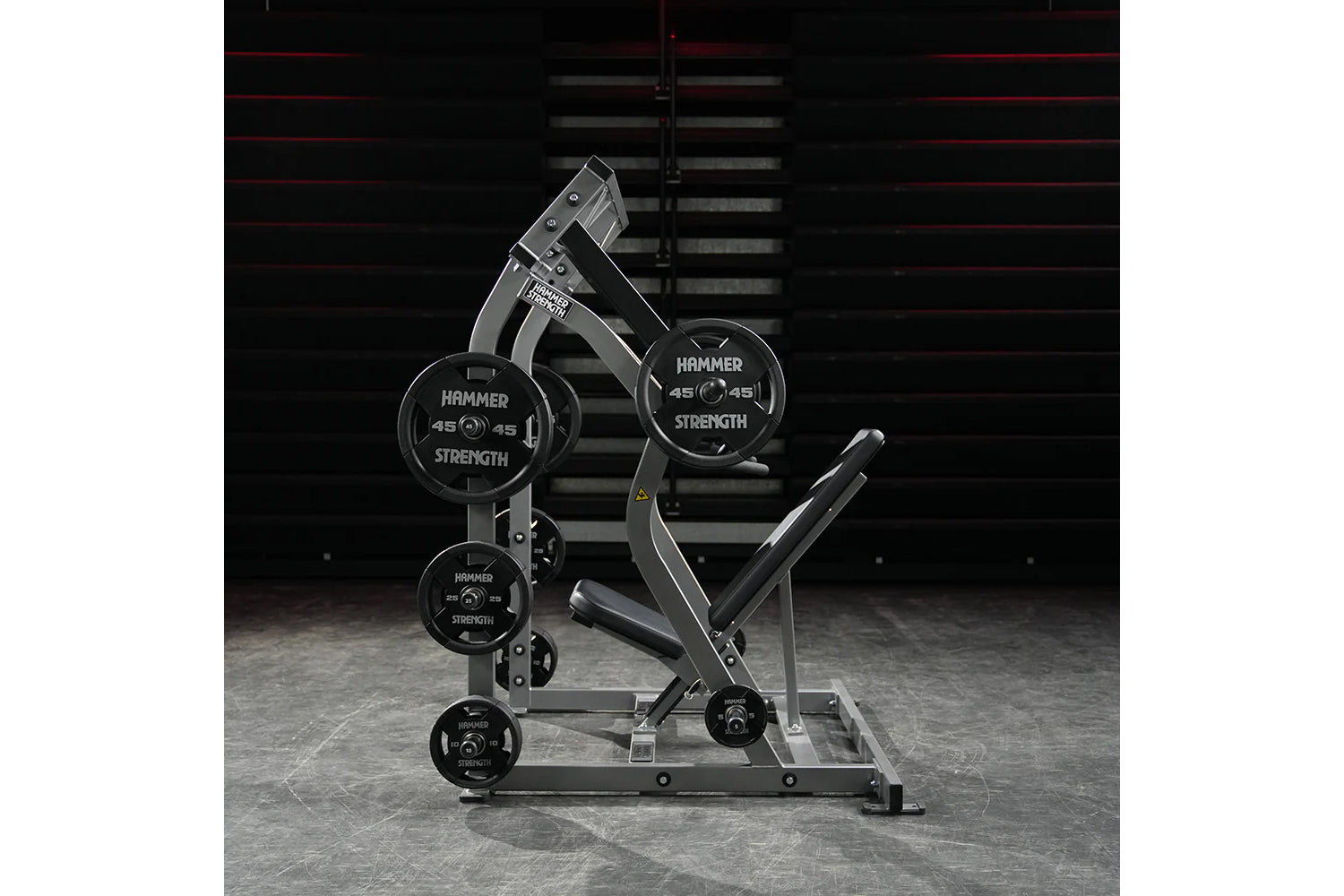 Hammer Strength Plate Loaded Iso-Lateral Shoulder Press Machine - Commercial Gym Equipment for Shoulder Workouts & Strength Training