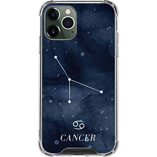 Skinit Clear Phone Case for iPhone 12 Pro Max - Cancer Constellation Design | Protective Slim Cover | Perfect for Stargazers & Zodiac Lovers