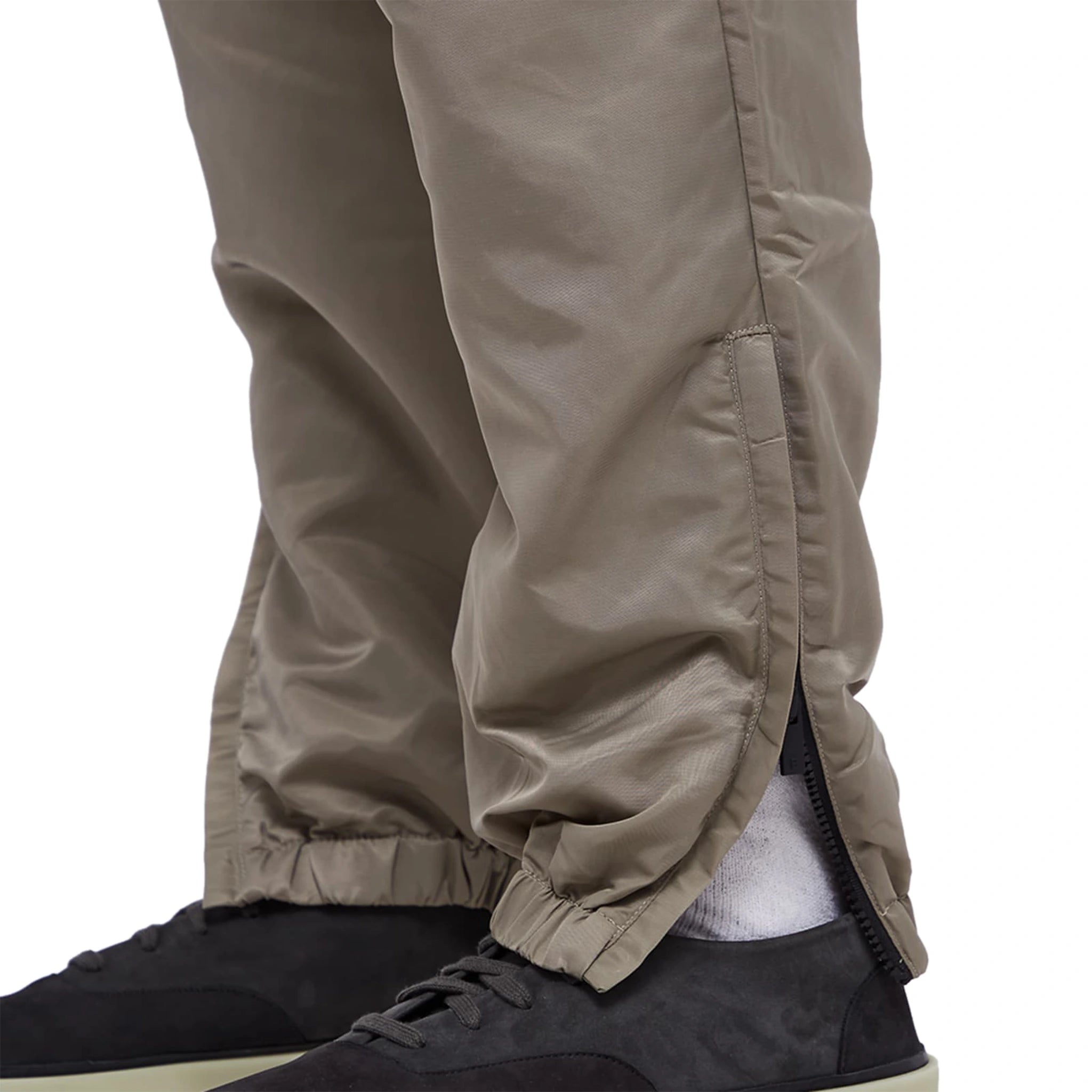 Fear Of God Essentials Desert Taupe Track Pants - Men's Casual Joggers with Elastic Waistband (FW23 Collection) | Perfect for Lounge Wear, Gym, and Street Style Fashion