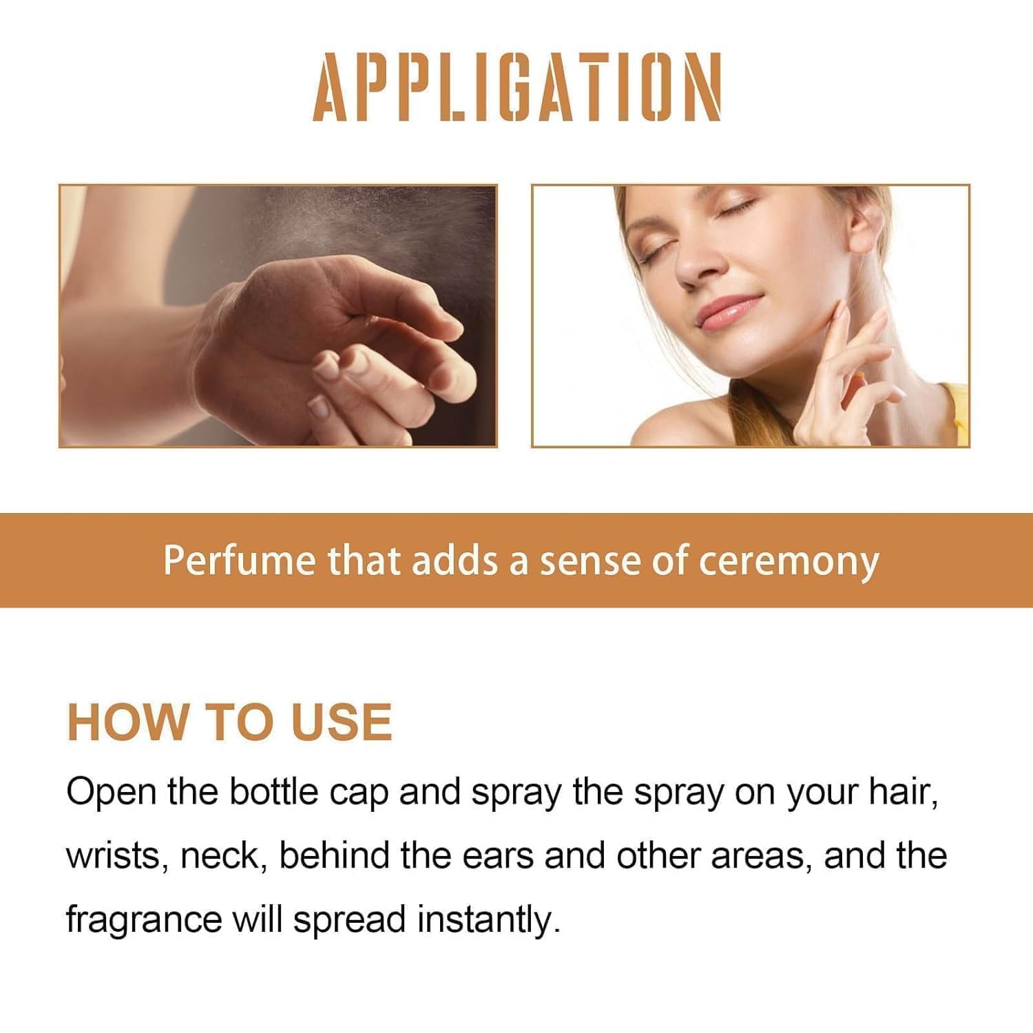 Rose Lychee Perfume for Women - Vanilla Scented Long-Lasting Body & Hair Fragrance Spray, 50ml (1.69 fl oz) | Paraben-Free, Vegan & Clean Ingredients | Perfect for Daily Wear, Date Nights & Special Occasions