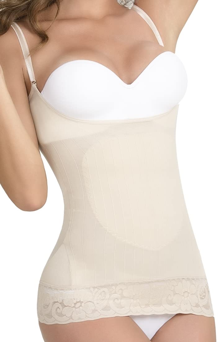 Colombian Shapewear Fajas Reductoras - Seamless Slimming Tank Top for Women | Tummy Control & Body Shaping | Perfect Under Tight Dresses & Workout Clothes