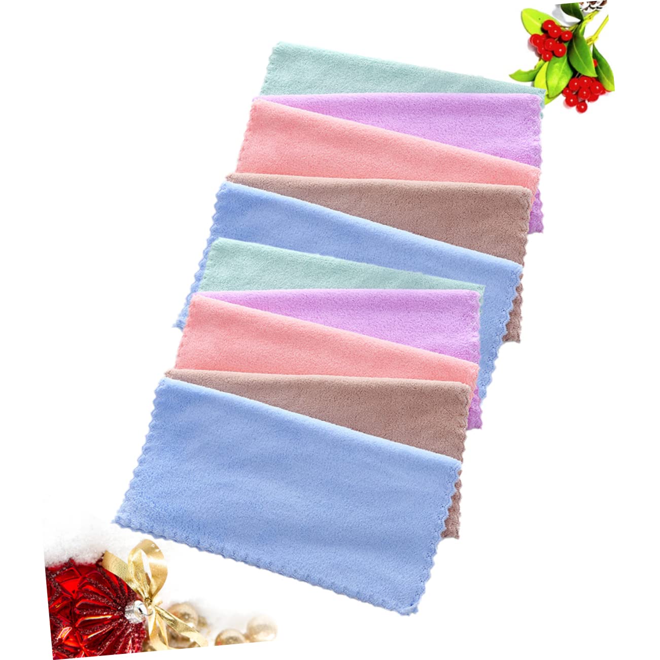 20 Pack Absorbent Facial Cleansing Towels - Gentle Makeup Remover & Body Wash Cloths for Daily Skincare, Travel & Gym Use