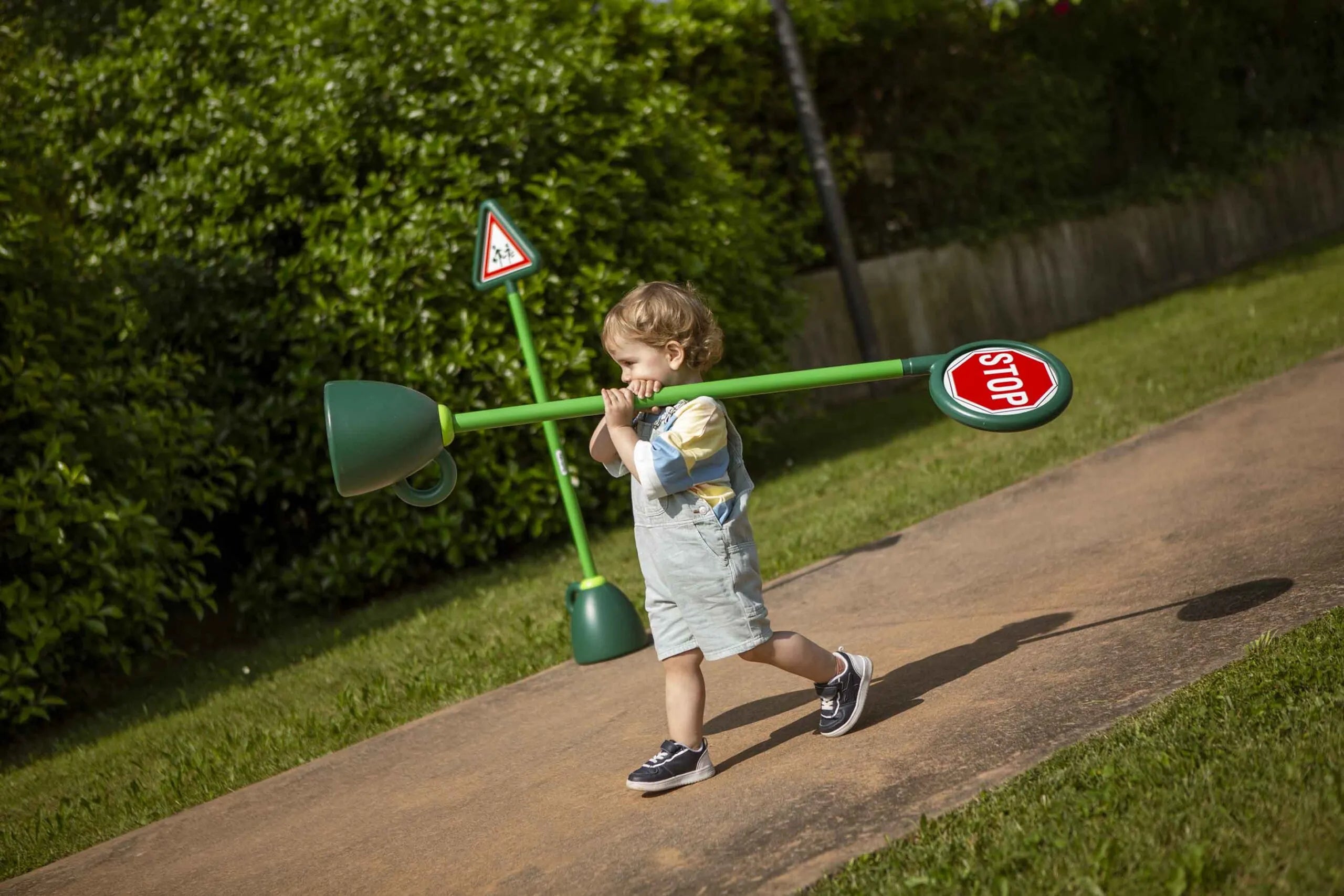 Italtrike Village Kit 2 - Kids Road Safety Educational Toy Set for Preschool Learning & Outdoor Play | Perfect for Classrooms, Daycares & Home Play Areas