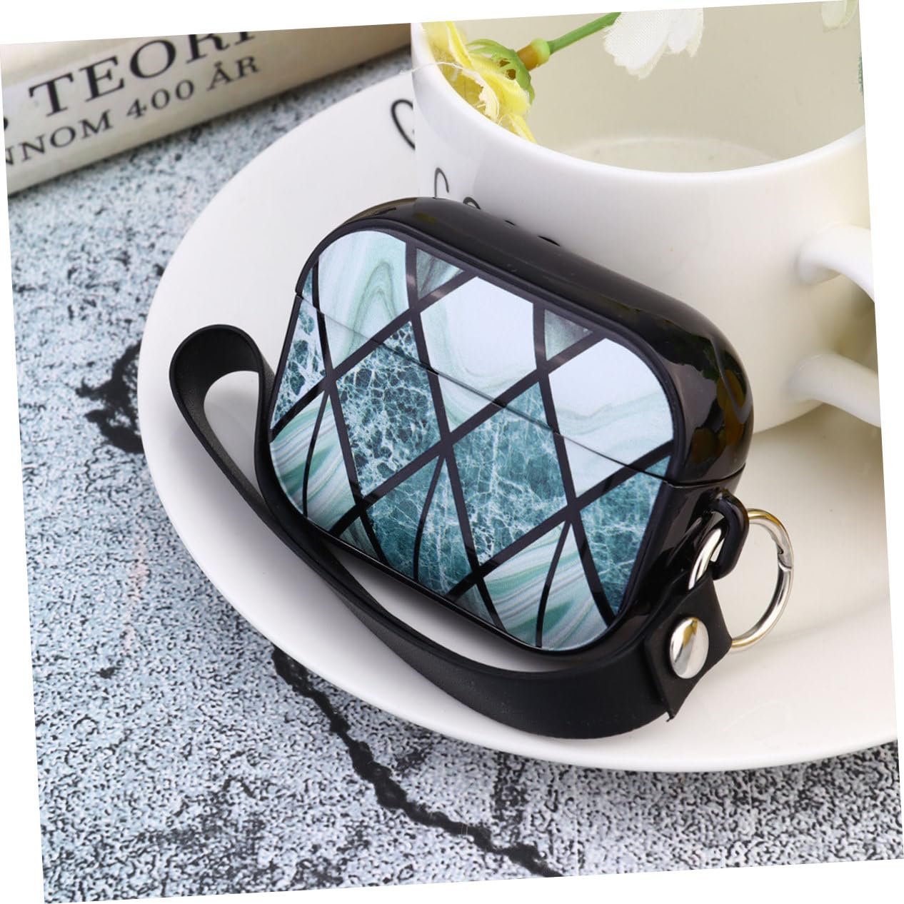 ETHZZLE Premium Headphone Skin - 1PC Protective Case for Earbuds, Simple Electroplated Headphone Cover - Perfect for Gym, Travel & Daily Use