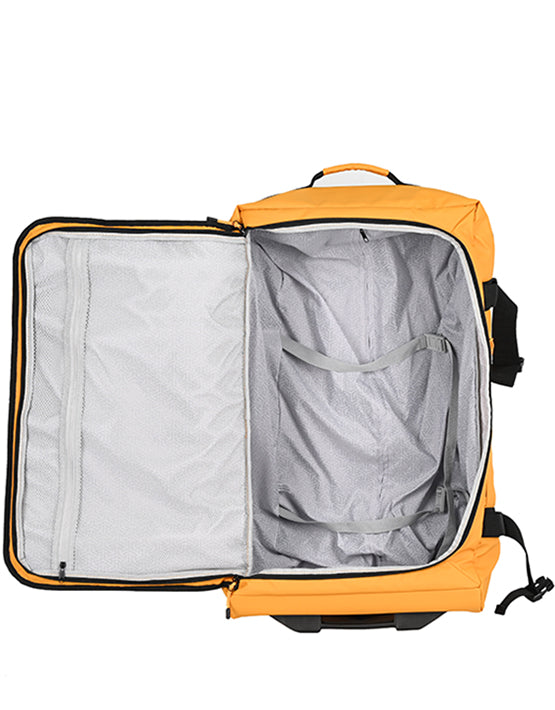 TOSCA TCA970 DELTA 28 Upright Duffle Bag - Yellow | Premium Travel Luggage for Gym, Sports & Weekend Getaways